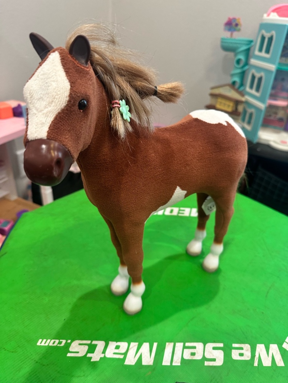 AMERICAN GIRL DOLL PAINT FILLY FOAL HORSE PONY PET ANIMAL RETIRED G1725